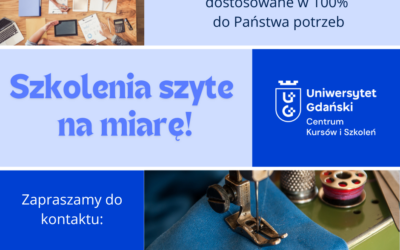 Szkolenia szyte na miarę!